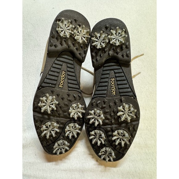 Womens FootJoy Greenjoys Golf Shoes with Softspikes Size 6M 98308 Beautiful - Picture 6 of 6